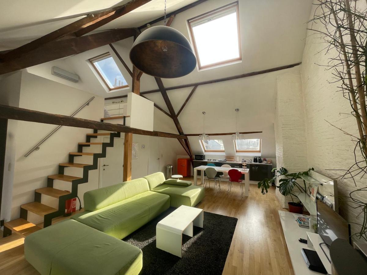 Spacious Loft In The Historical Centre Gent Ngoại thất bức ảnh